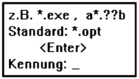 Extensionwahl